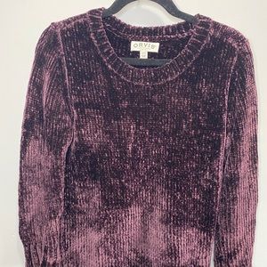 Plum Purple Knitted Long Sleeve